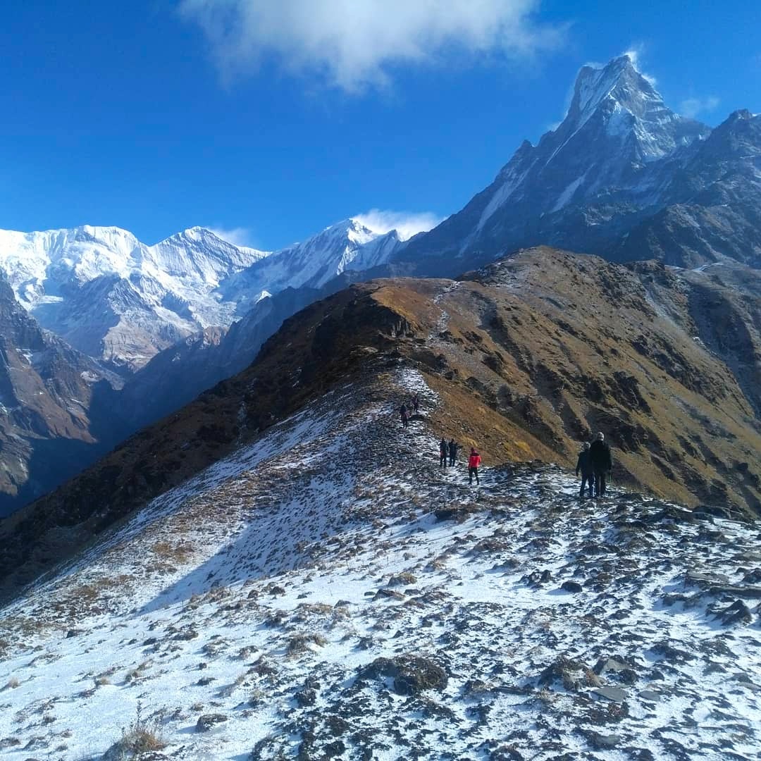 Mardi Himal Trek with Annapurna Base Camp Trek and Khopra Danda Khayar Lake Trek- 24 Days